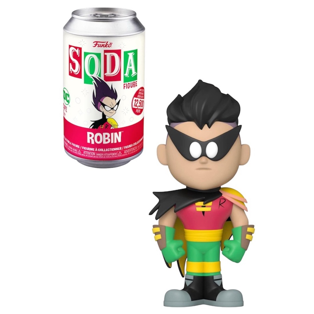 FUNKO Pop SODA: Teen Titans Go! - Robin 🆕 (Styles May Vary)